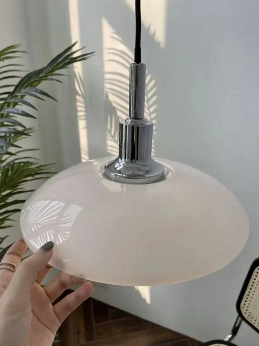 Danish Designer Dish Glass Pendant Light - Three-Layer Fixture homewares