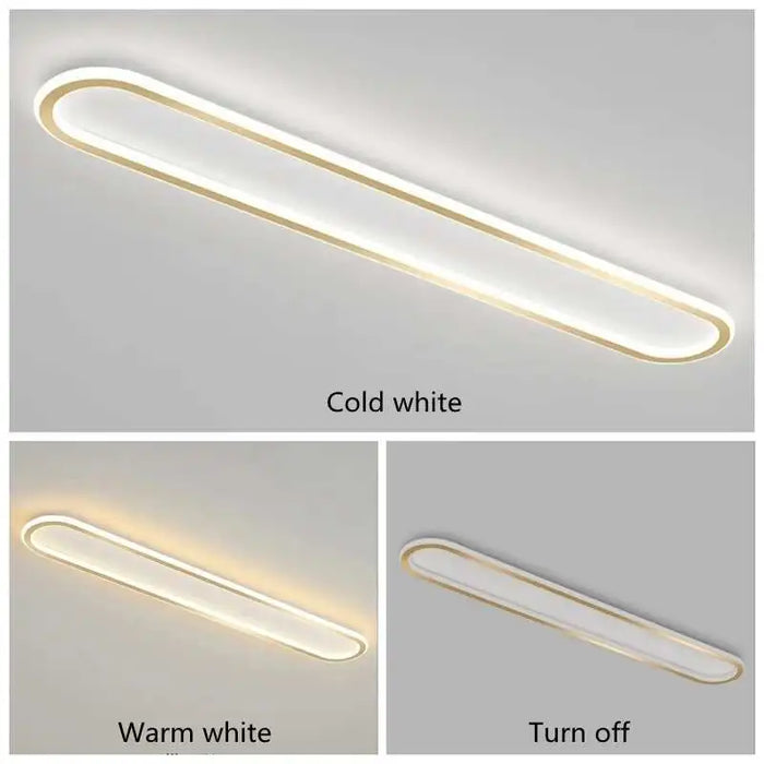 Modern LED Ceiling Light - Dimmable & Stylish Design