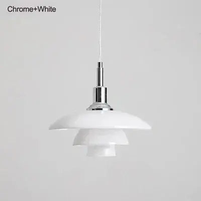 Danish Designer Dish Glass Pendant Light - Three-Layer Fixture homewares