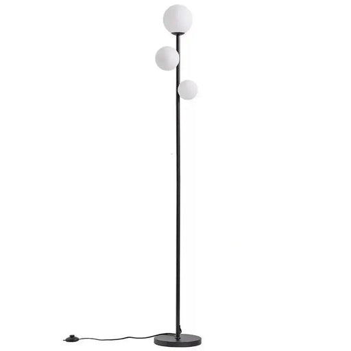 Modern Glass Floor Lamp with LED Round Balls, E27 Fixture homewares