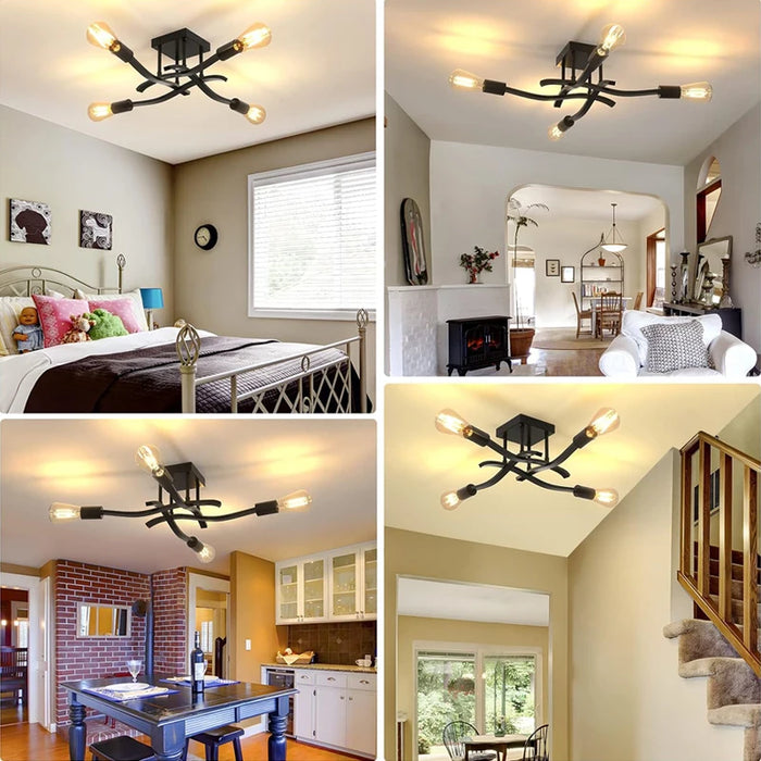 Nordic Minimalist LED Ceiling Light Fixture, Modern Design