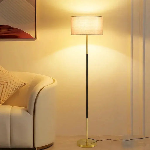Modern Simple Cloth LED Floor Lamp. HomeWares Hub