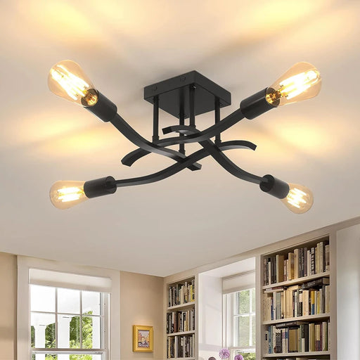 Nordic Minimalist LED Ceiling Light Fixture, Modern Design