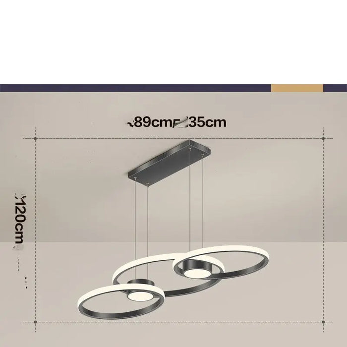 Modern Circular LED Pendant Light – Sculptural Dining & Living Illumination HomeWares – Modern Lighting & Ambience