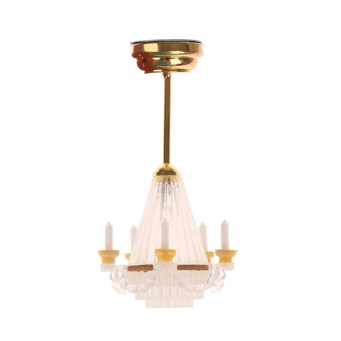 LUOZZY LED Dollhouse Mini Chandelier HomeWares Hub