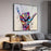"Vibrant Abstract Graffiti Canvas Art for Urban Spaces"