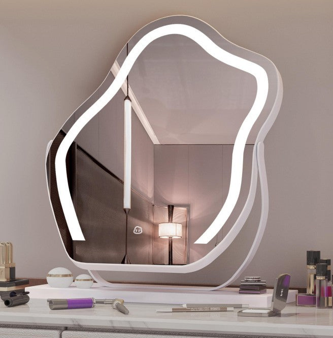 LED Vanity Makeup Mirror with Smart Control - Perfect Viewing!