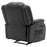 Elderly Recliner Chair – Adjustable Comfort & Storage – Black