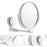 Swivel Bath Suction Mirror - Double-Sided Makeup Essential
