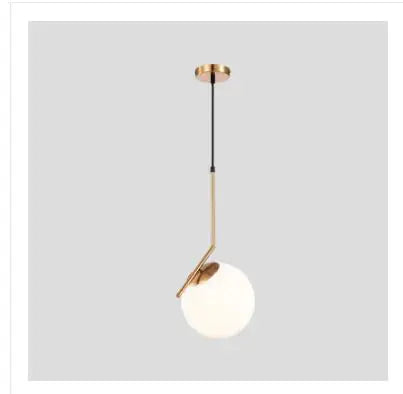 Modern Nordic Glass Ball Pendant Light for Dining Room HomeWares Hub