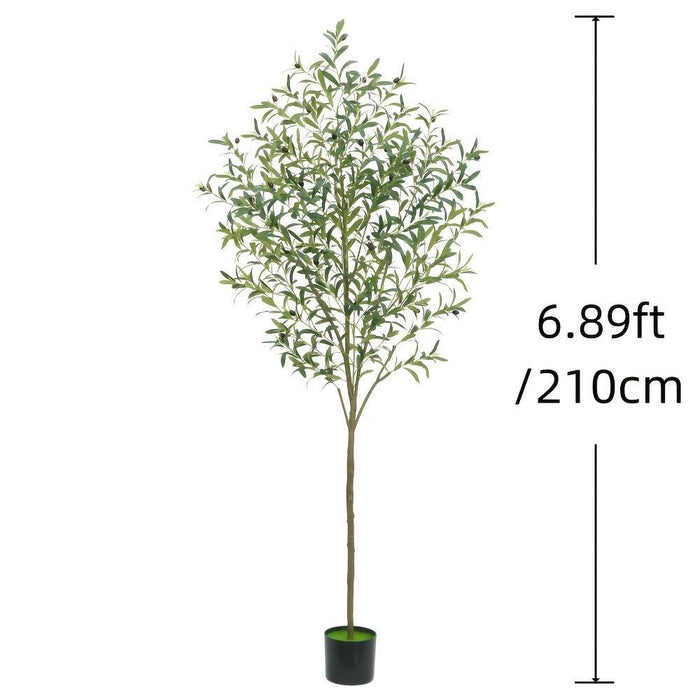 Elegant Tall Artificial Olive Tree - Tranquility for Your Home