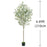 Elegant Tall Artificial Olive Tree - Tranquility for Your Home