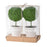 Mini Faux Boxwood Topiaries - Lush Decor for Any Space