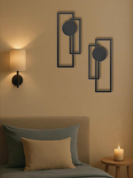Minimalist Metal Wall Art Set - Elegant Décor for Modern Homes