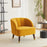 Velvet Barrel Accent Chair - Cozy Style for Modern Spaces