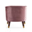 Velvet Barrel Accent Chair - Cozy Style for Modern Spaces