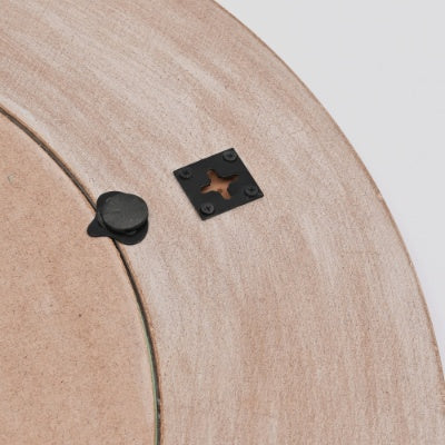 Rustic Handcarved Wall Mirror - Timeless Farmhouse Charm