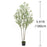 Elegant Tall Artificial Olive Tree - Tranquility for Your Home