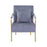 Velvet Accent Chair - Luxurious Comfort for Stylish Living