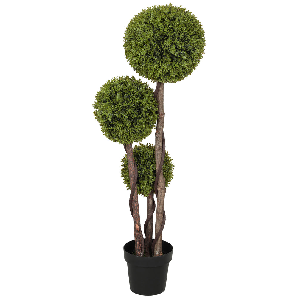 Boxwood Topiary Tree - Elegant Indoor/Outdoor Decor by LuxDecor