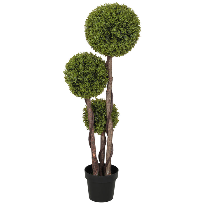 Boxwood Topiary Tree - Elegant Indoor/Outdoor Decor by LuxDecor