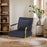 Velvet Accent Chair - Luxurious Comfort for Stylish Living