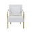 Velvet Accent Chair - Luxurious Comfort for Stylish Living