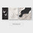 Modern Minimalist Black White And Gray Abstract Painting For Living Room Decor A Contemporary Tri Tone Wall Art