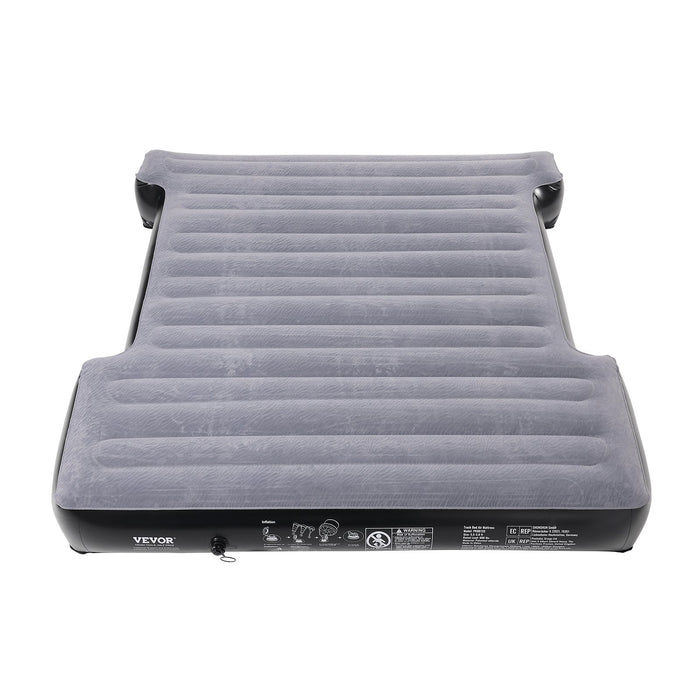 Truck Bed Air Mattress, For 5.5-5.8 Ft Full Size Short Truck Beds, Inflatable Air Mattress Camping Bed With 12V Air  2 Pillows, Carry Bag, For Silverado, RAM, F Series, Sierra, Titan, Tundra