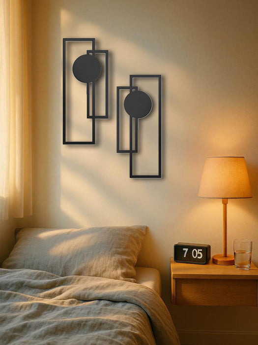 Minimalist Metal Wall Art Set - Elegant Décor for Modern Homes