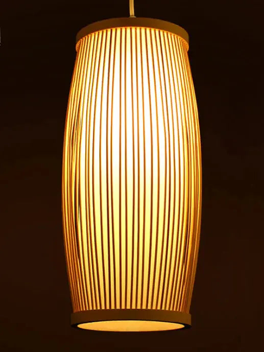 Elegance Bamboo Pendant Light HomeWares Hub