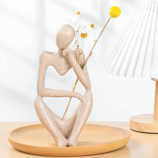 Boho Abstract Thinker Sculpture HomeWares Hub